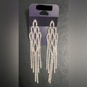 Silver Tassel Earrings